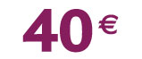 40 euros