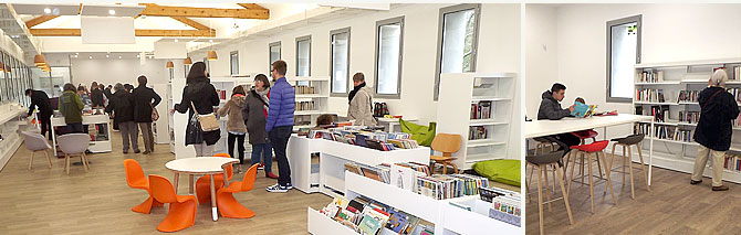 nouvel équipement muncipal : bibliothèque médiathèque