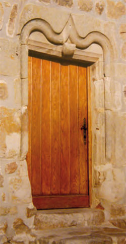 porte de maison au Seuve
