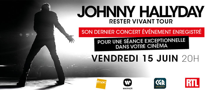 Concert Johnny Hallyday, rester vivant