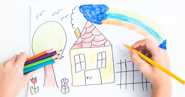 Exposition des œuvres des enfants