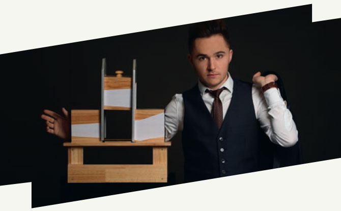 Thibault Del Corral, Magie-mentalisme