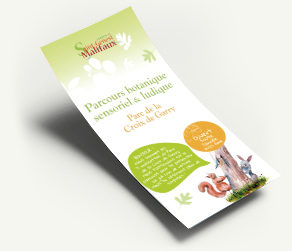 flyer du sentier botanique