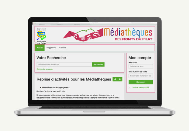 portail des médiathèques des Monts du Pilat