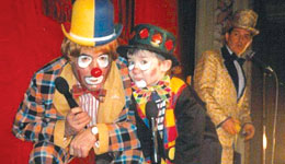 Noël des enfants & clowns Roby et Zoletto
